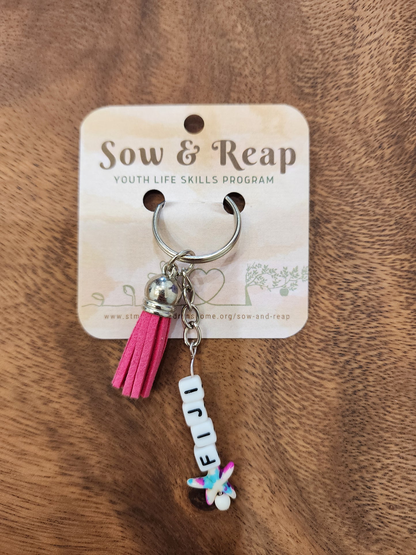 Sow & Reap Viti Levu 'Fiji' Keychain