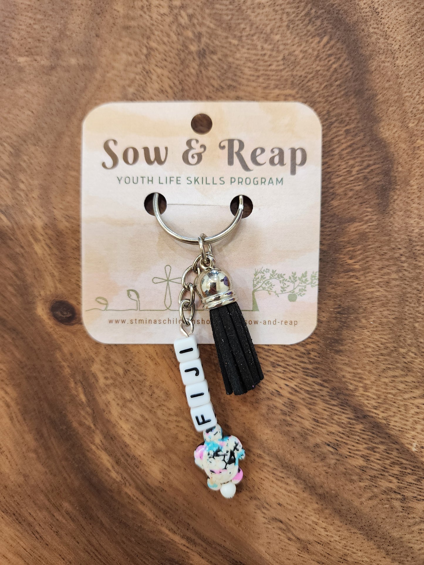 Sow & Reap Viti Levu 'Fiji' Keychain