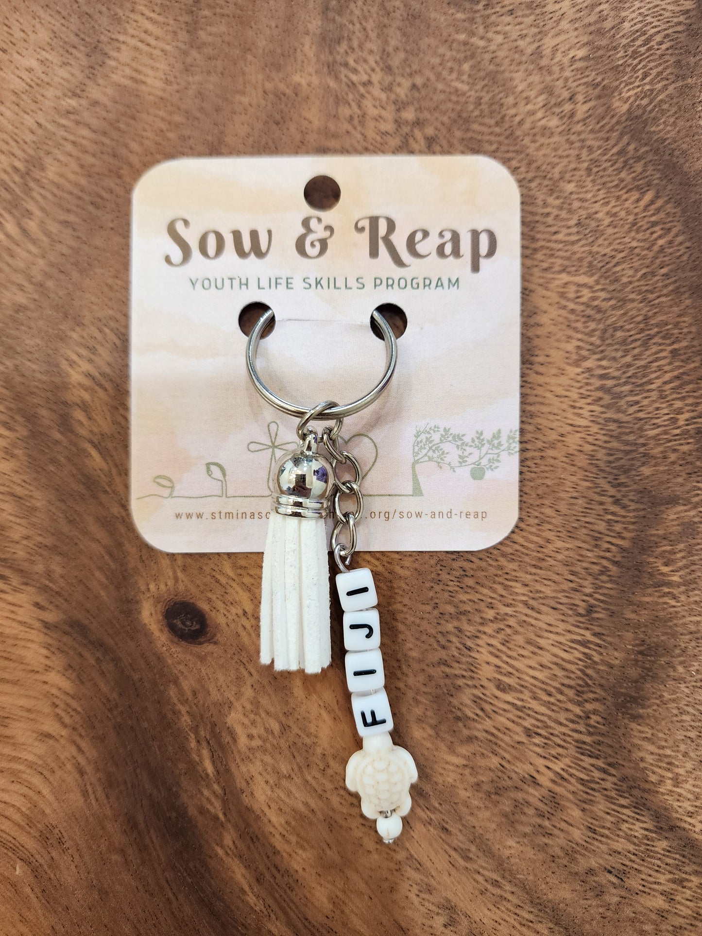 Sow & Reap Viti Levu 'Fiji' Keychain
