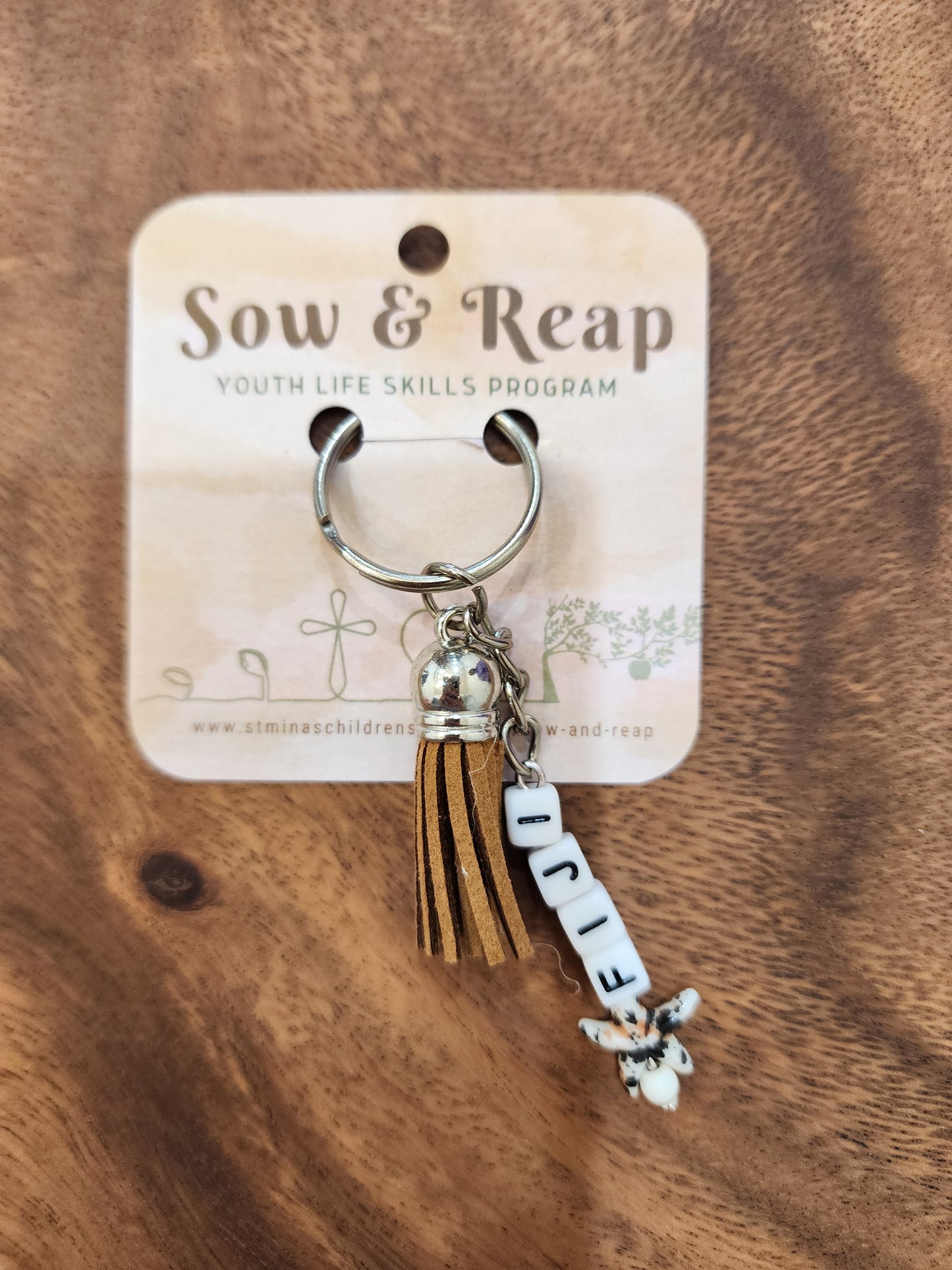 Sow & Reap Viti Levu 'Fiji' Keychain