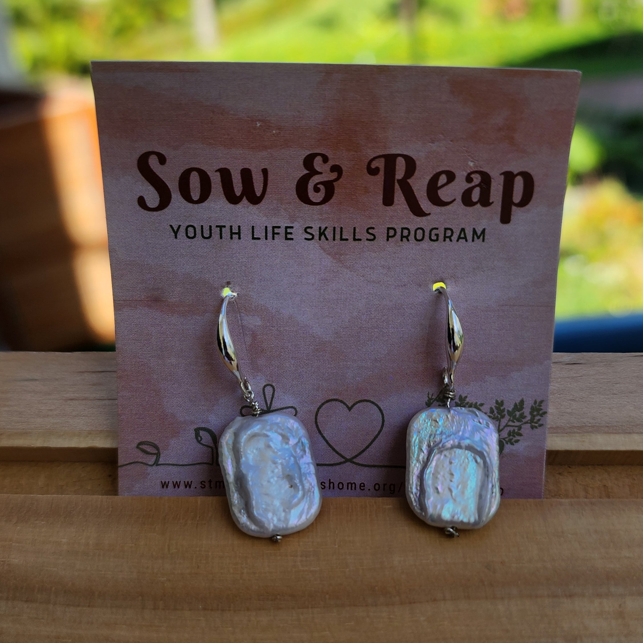 Lustre Pearl Statement Earings