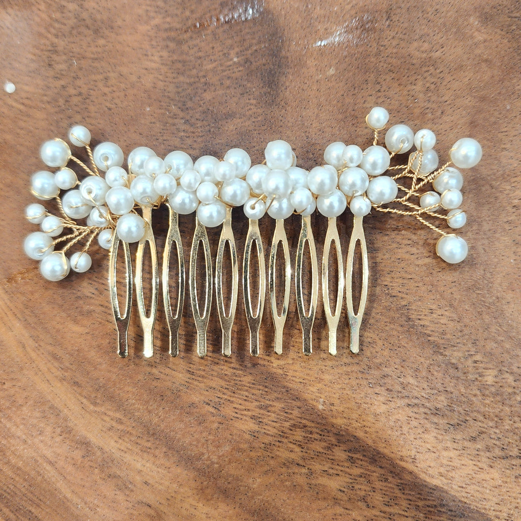 Pearl Bloom Bridal Hair Pins