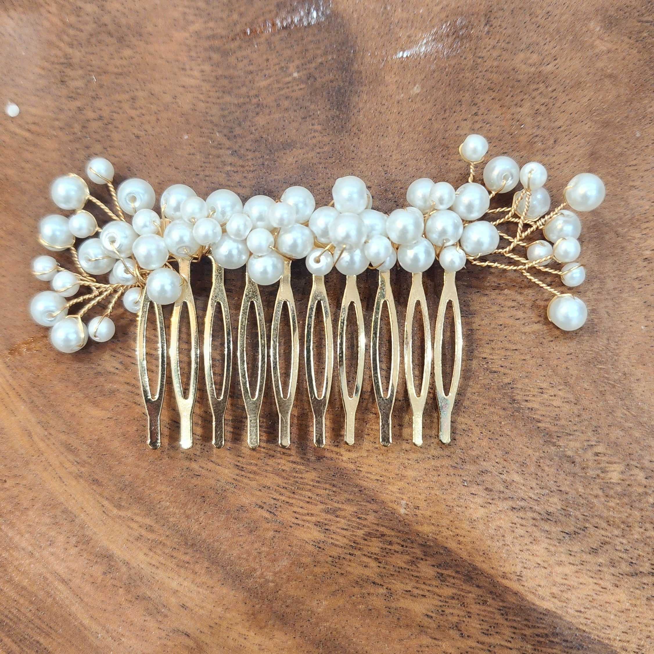 Pearl Bloom Bridal Hair Pins