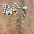 Pearl Bloom Bridal Hair Pins