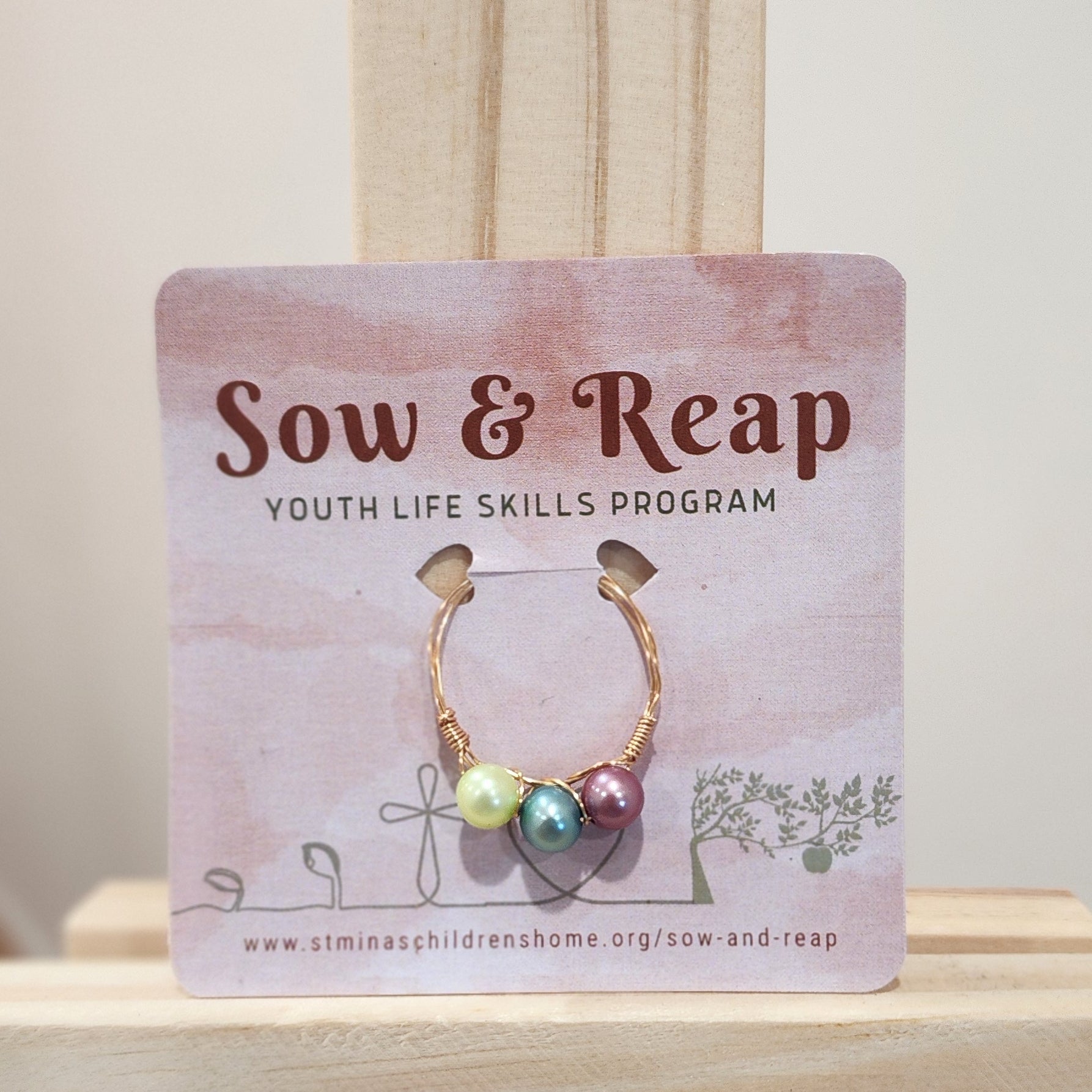 Pearl Adjustable Ring