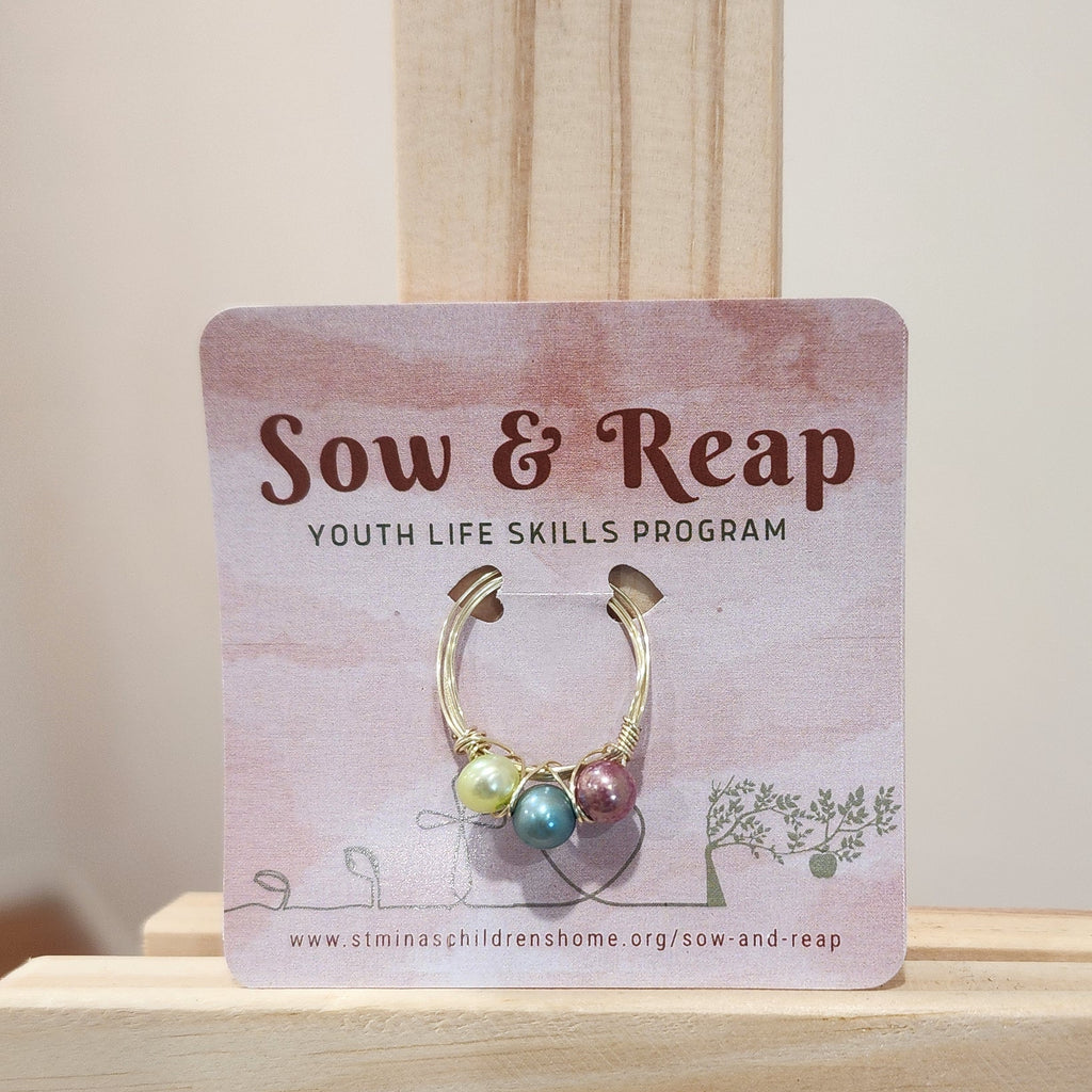 Pearl Adjustable Ring