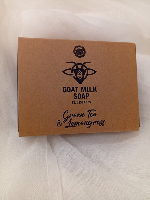 Goat Milk Soap Bar: Green Tea & Lemongrass