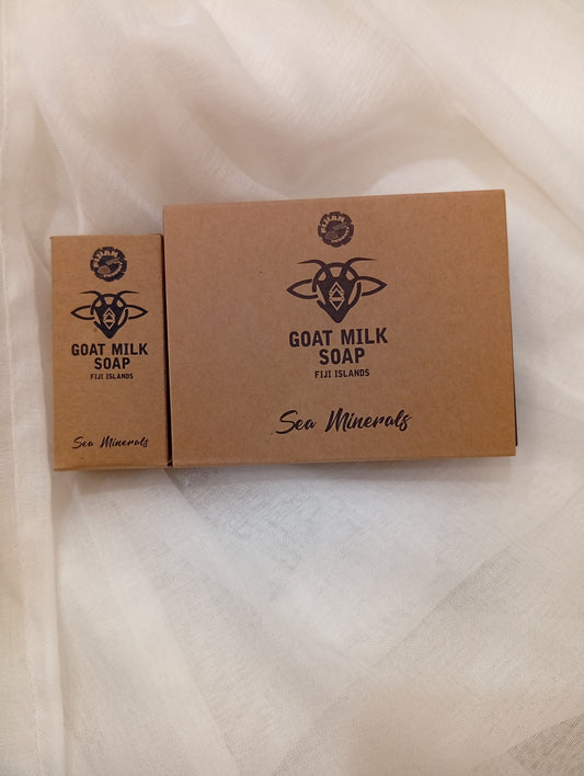Sea Minerals: Nourishing Goat Milk Soap Bar