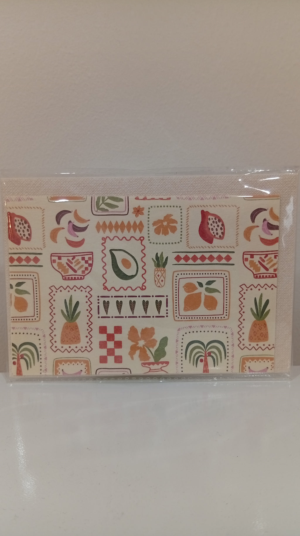 Thank you card (blank inside)