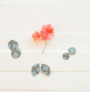 Handcrafted Yawa Masi Earrings in LOMALAGI (Blue)