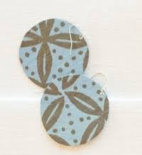 Handcrafted Yawa Masi Earrings in LOMALAGI (Blue)