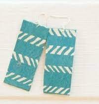 Handcrafted Yawa Masi Earrings in WAITUI (Aqua)