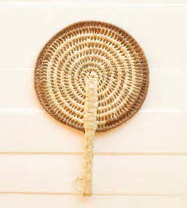 Handwoven Sasa Voivoi Fan