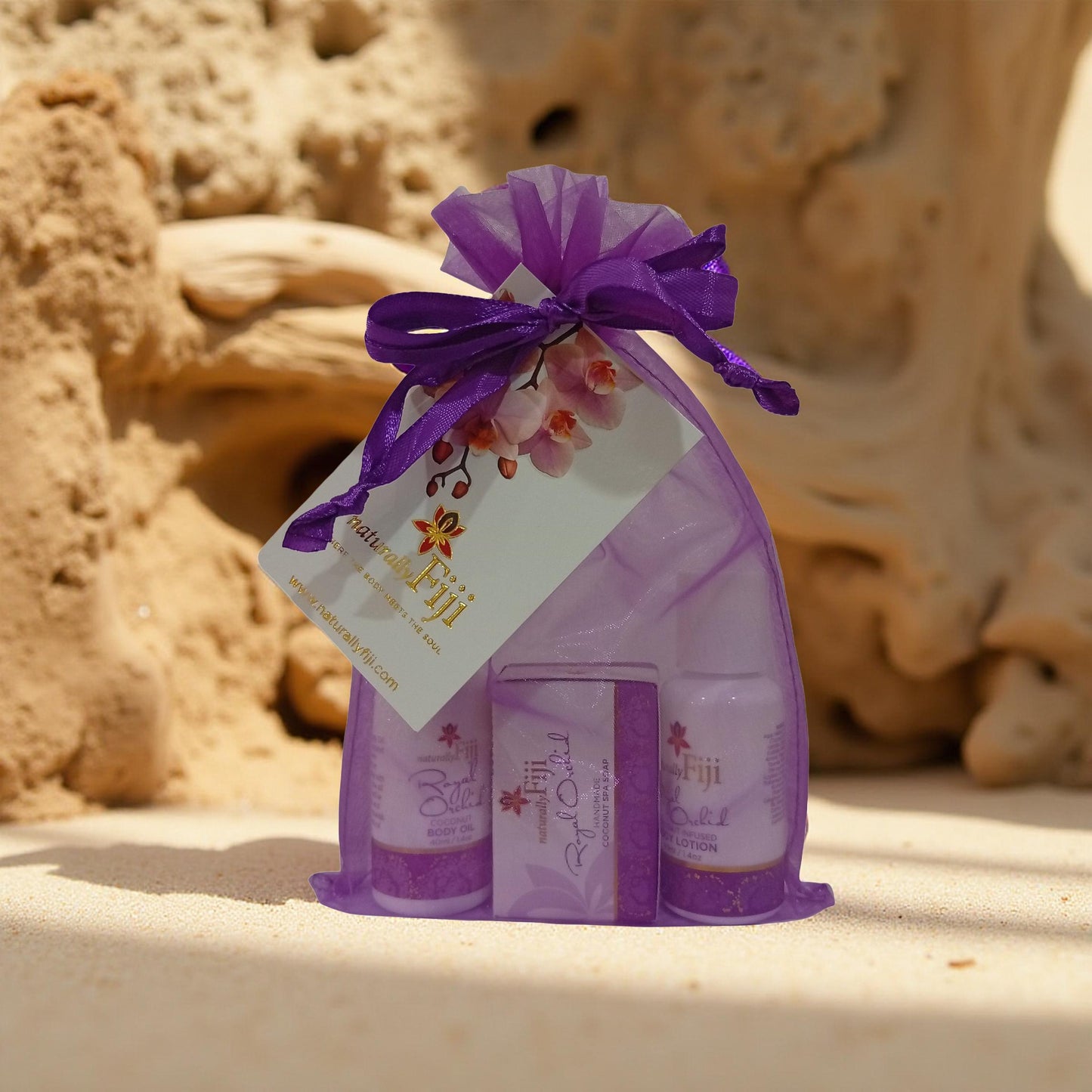 Naturally Fiji Organza Gift Bag