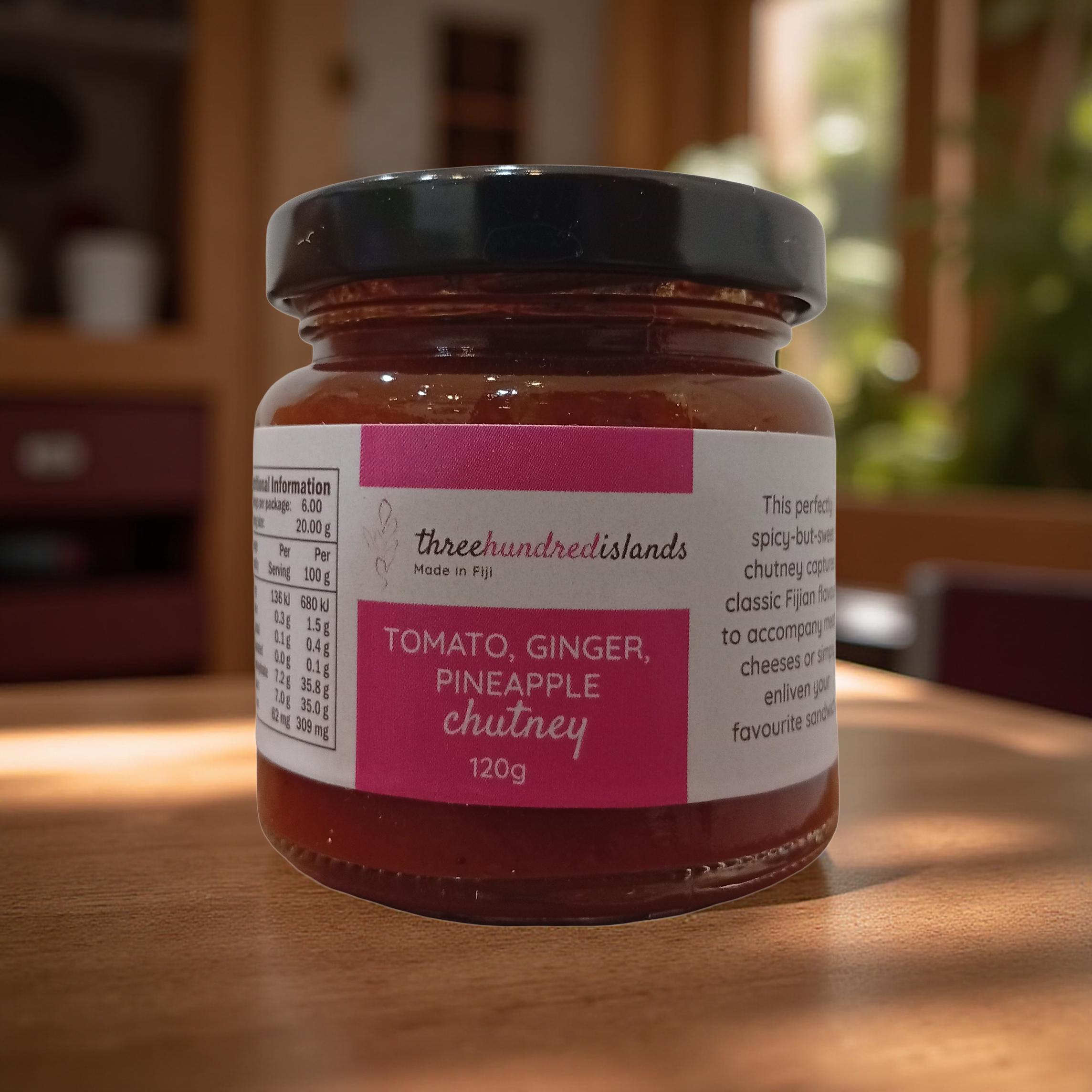 Tomato, Ginger & Pineapple Chutney