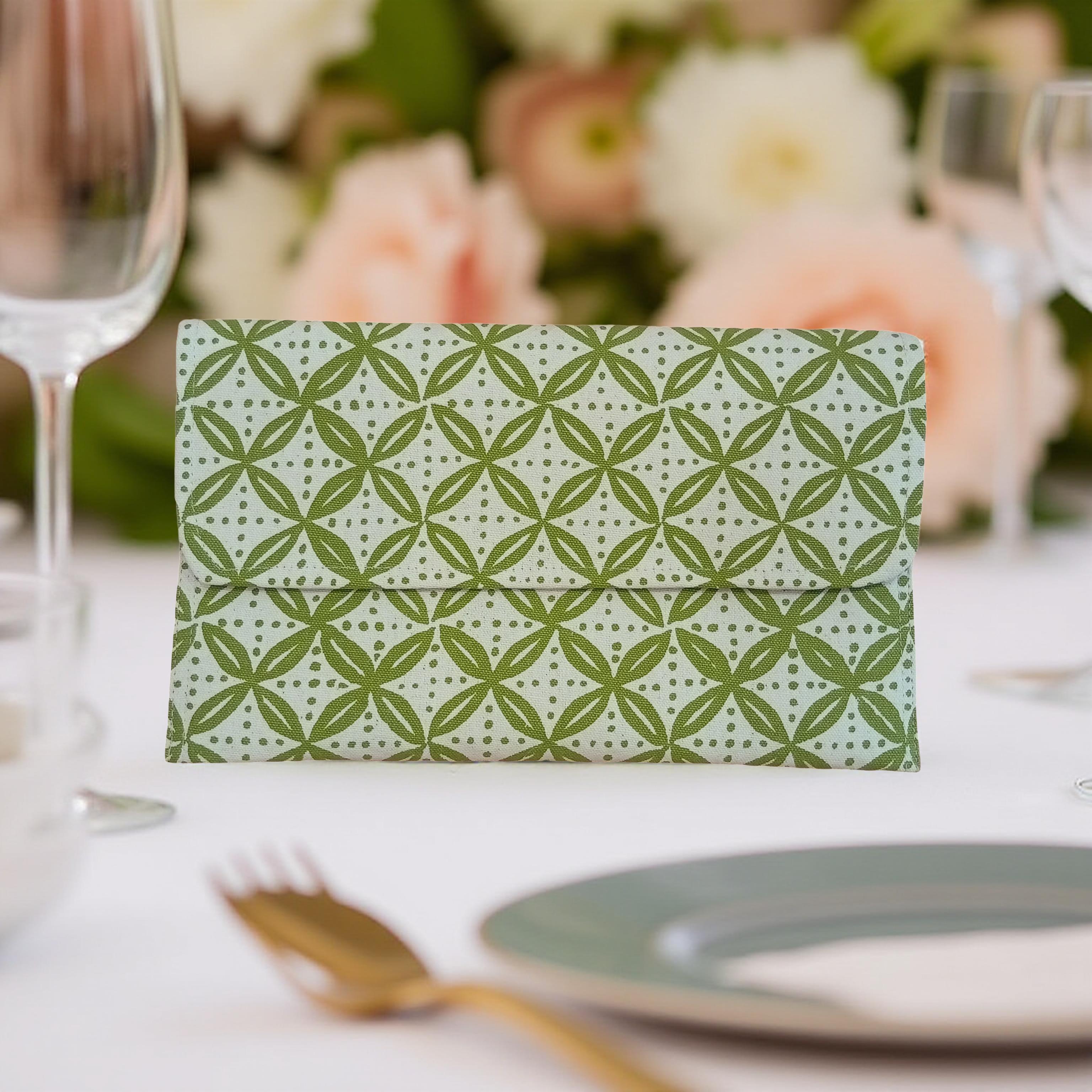 Classic Clutch in Senibua Print