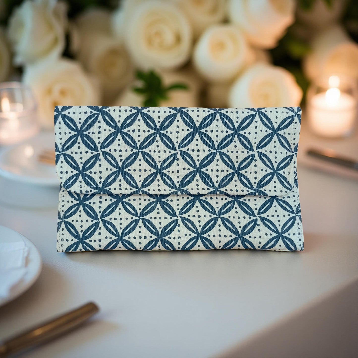 Classic Clutch in Senibua Print