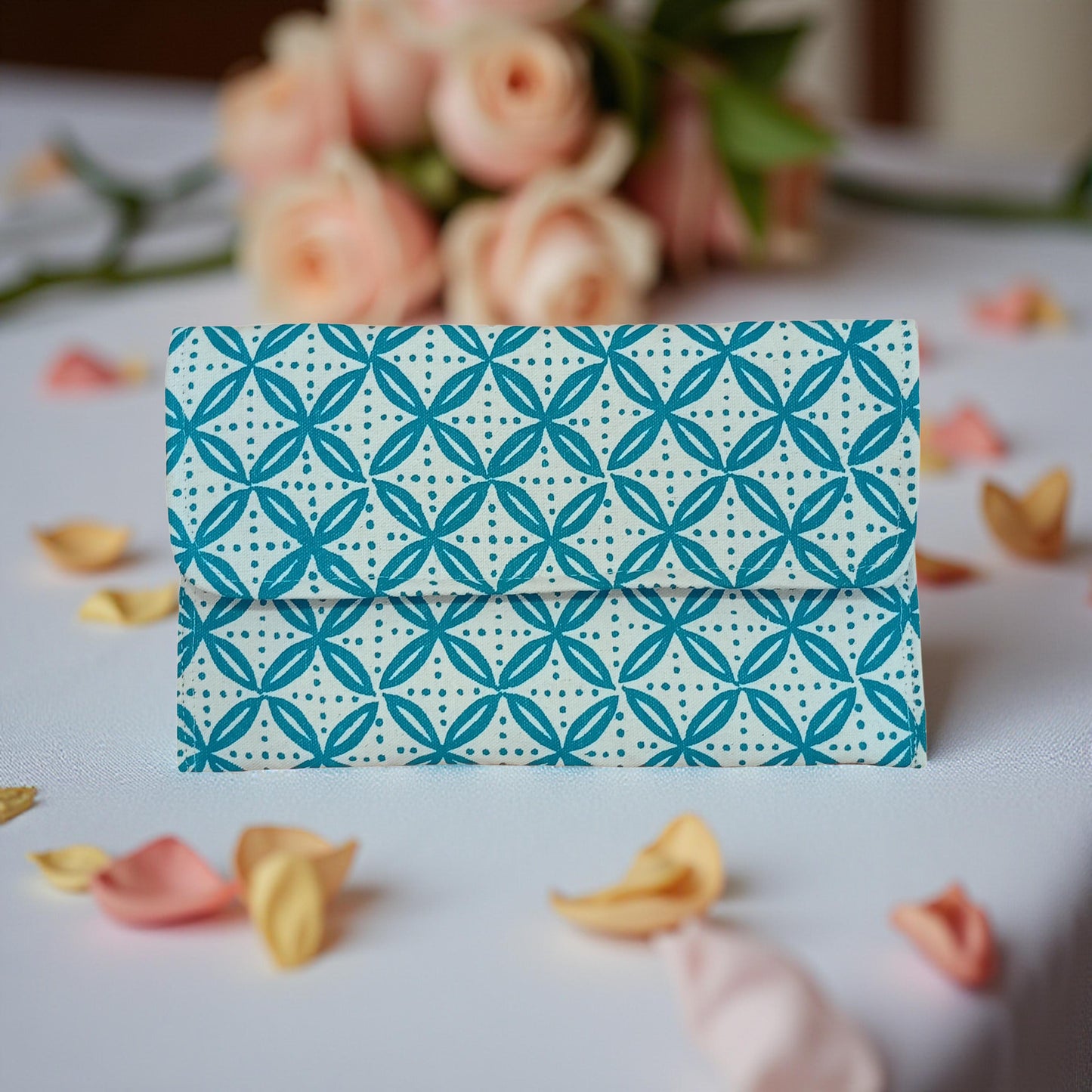 Classic Clutch in Senibua Print