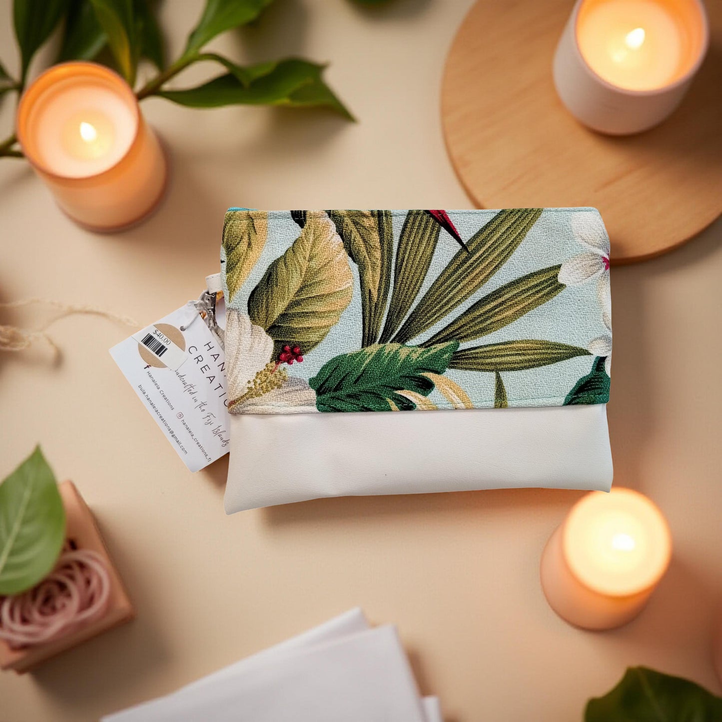 Hanaleia Creations Classic Tropical Clutch