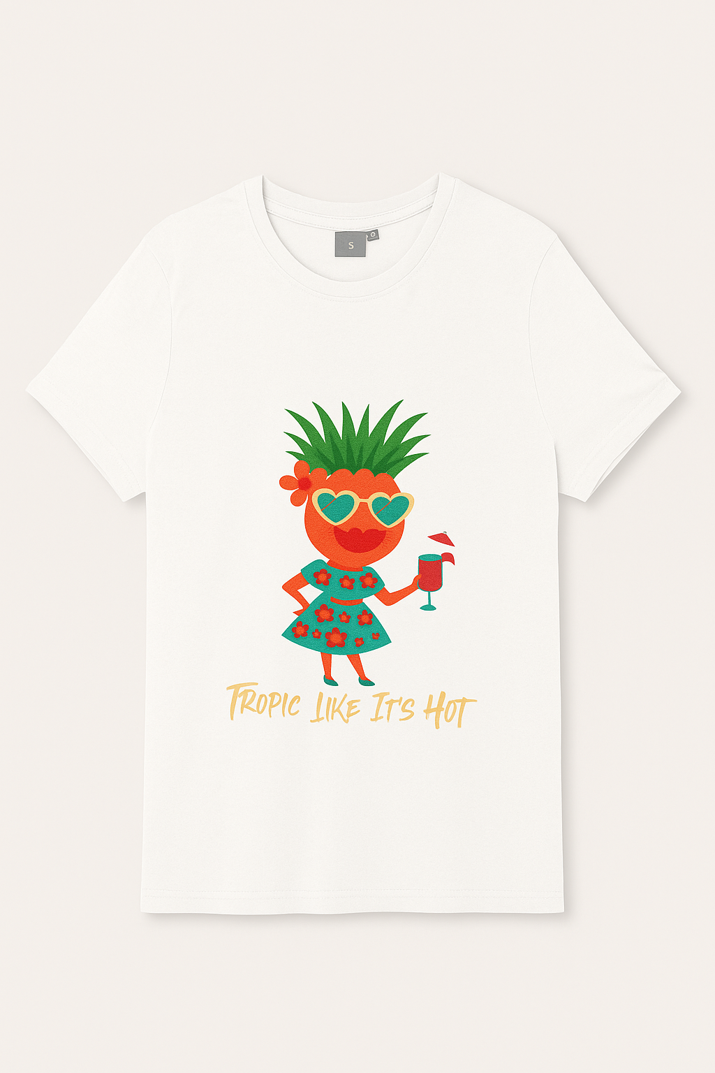 Ladies Tropical T-Shirt | Tropic Like It's Hot