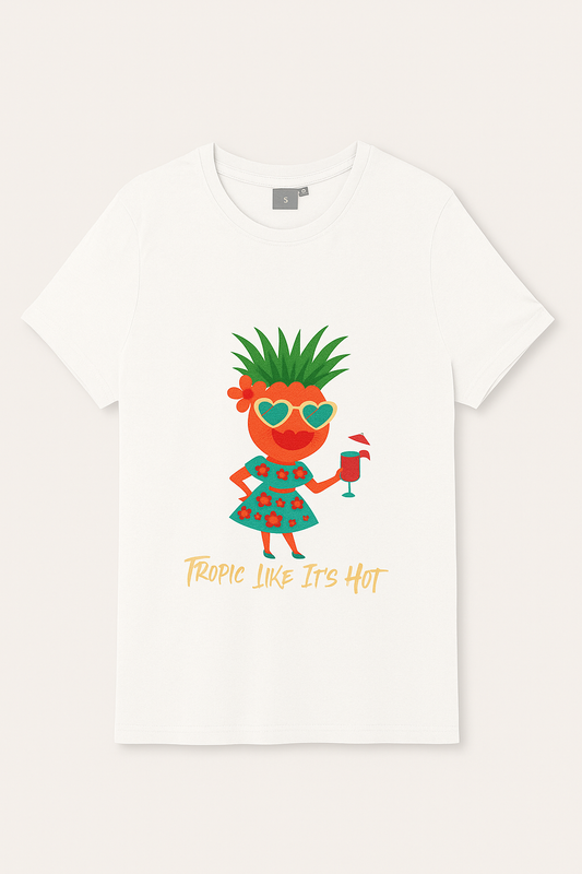 Ladies Tropical T-Shirt | Tropic Like It's Hot