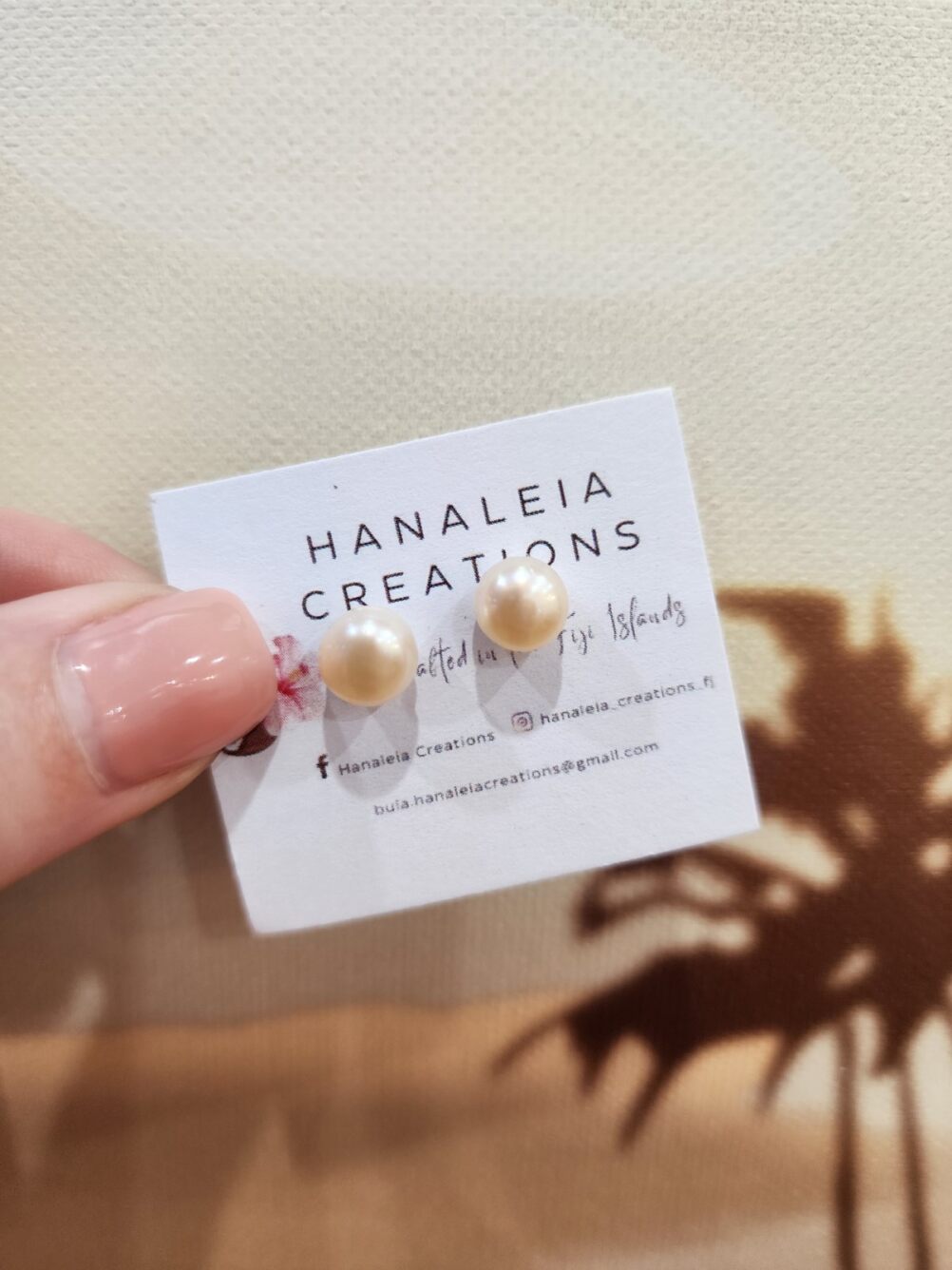 Hanaleia Creations Classic Pearl Studs